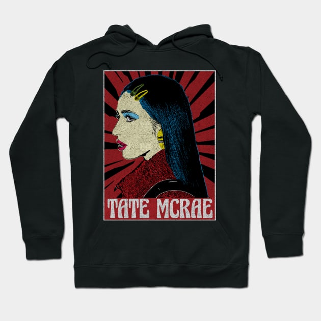 Tate McRae Pop ART Hoodie by Motor Lipat